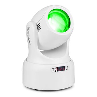Projecteur LED Beamz – Effet Moonflower, Blanc, Pour Karaoké Et DJ (occasion)