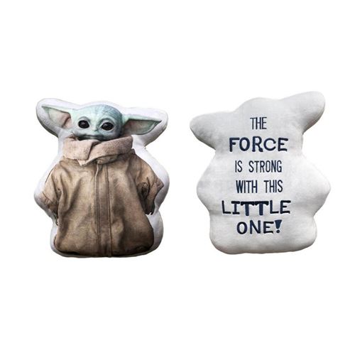 Coussin - The Mandalorian Star Wars - Baby Yoda Mochi Mochi 40 Cm