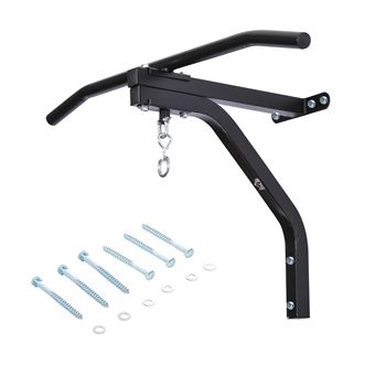 BeneLabel 9.4-17cm I Beam Crochets de Sac de Frappe, 2pcs Cintre de Sac Frapp Ensemble de Support de Montage Matériel de Suspension à Double Pince pour l'entraînement Boxe Muay Thai, Jusqu'à 900lb