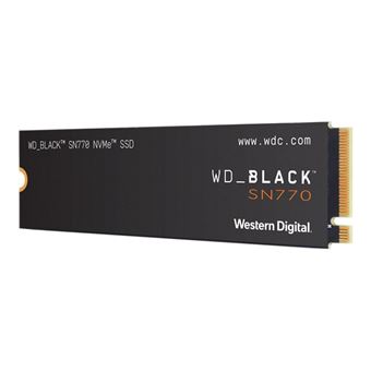 WD_BLACK SN770 WDS100T3X0E - SSD - 1 To - interne - M.2 2280 - PCIe 4.0 x4 (NVMe) - 1