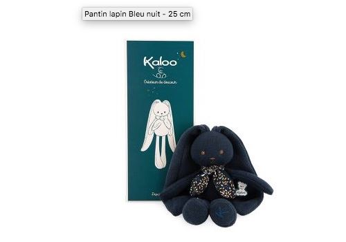 Lapinoo Pantin lapin bleu nuit small