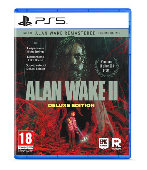 Epic Games Alan Wake 2 Deluxe Edition Allemand, Anglais, Espagnol, Français, Japonais PlayStation 5