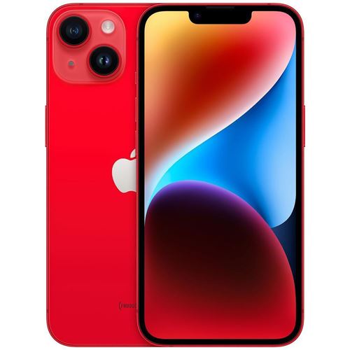 Apple iPhone 14 6,1'' 256 Go (PRODUCT) Rouge Reconditionné avec Batterie neuve État correct - N/A reconditionné disponible sur Fnac