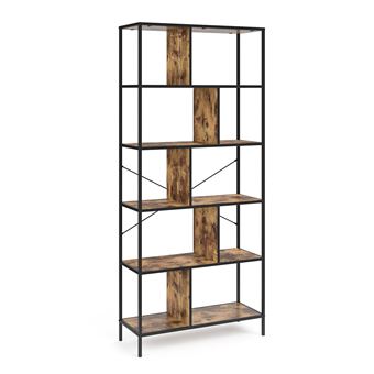 Bibliothèque/Séparateur De Pièce Chêne Sonoma 40x30x198 Cm Bibliotheque Meuble Rangement Etagere Separateur De Piece Bibliotheque Moderne 86051745