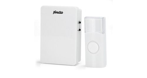 Alecto - Sonnette sans fil - ADB-11WT - 36 mélodies - Blanc - Image 3