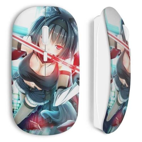 CAPACHEAP Souris Sans Fil Manga Sexy Girl Maniacase