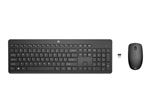 HP 230 - Ensemble clavier et souris - sans fil - QWERTZ - Suisse - pour HP 21, 22, 24, 27; Pavilion 24, 27, TP01; Pavilion Laptop 14, 15