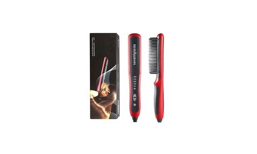 Non Communiqué Homme Lisseur À Barbe Pour S Lisseur À Cheveux En Céramique Peigne À Lisser Multifonctionnel Pour Fer À Friser