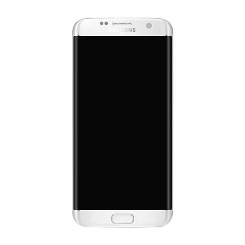 Bloc Complet pour Galaxy S7 Edge Écran LCD Vitre Tactile original Samsung Blanc
