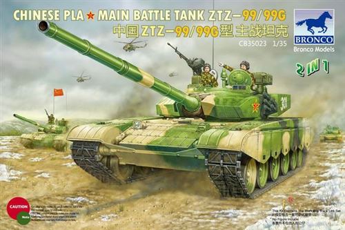 Chinese Pla Type 99/99G Mbt - 1:35E - Bronco Models