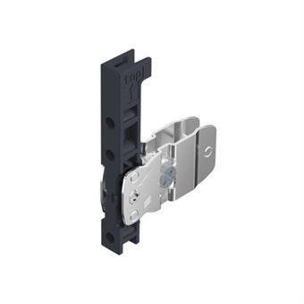 AvanTech YOU Attache façade pour profil de côté de tiroir, hauteur 139 mm, à visser - HETTICH - 9257884 - 1