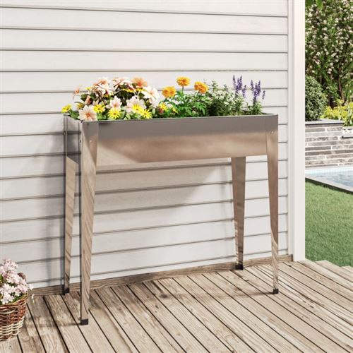 Vidaxl Jardinière - Acier Galvanisé - Image 3