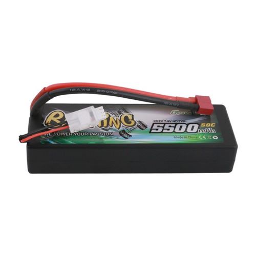 Gensace Bashing Lipo 2s 7.4v 5500mah 50c Dean
