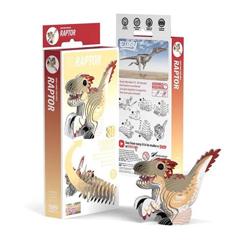 Eugy 3D Prehistoire - Raptor