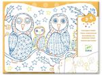 Coloriage magique - Familles des sous-bois