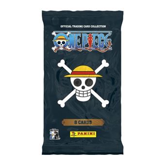 Blister - PANINI - One Piece TC 25e Anniversaire - 5 pochettes - 2 cartes Édition Limitée - 1