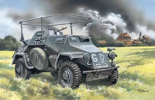ICM - Maquette Sd.Kfz. 223 - Échelle 1:72 - Image 2