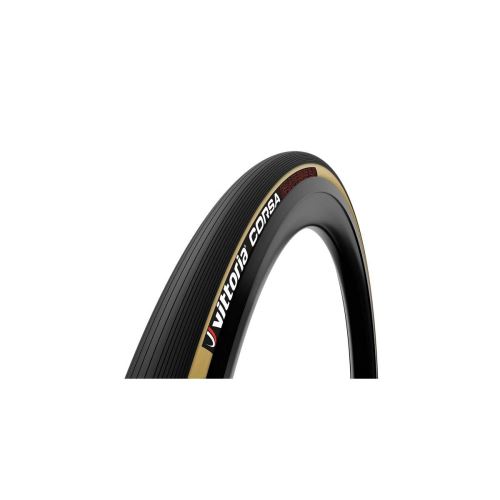 Vittoria Boyau Corsa 28-28MM Graphene 2.0 N/Beige Adulte Unisexe, Noir, Taille Unique