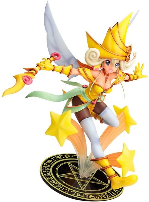 Kotobukiya The Movie: Yu-gi-oh! The Dark Side Of Dividends - Painted 1/7th Scale Pvc Complete Figure Of Lemon Magician Girl The Movie