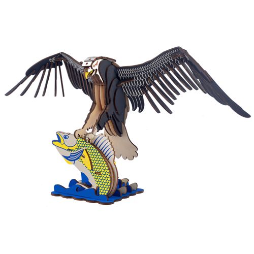 Puzzle 3D 84 pièces - Aigle volant
