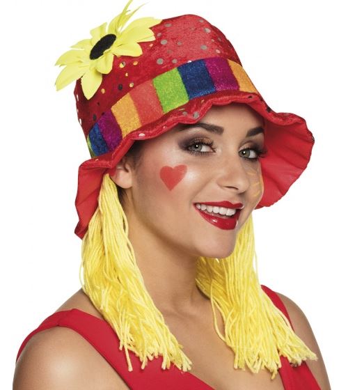 Boland chapeau Clara Mesdames taille unique rouge