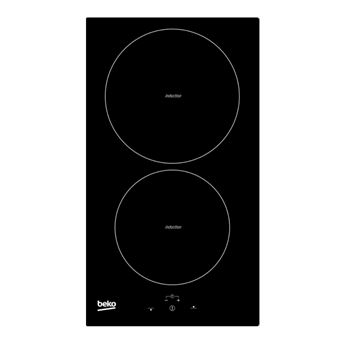 Beko HDMI32400DT - Table de cuisson à induction - 2 plaques de cuisson - Niche - largeur : 26.8 cm - profondeur : 49 cm - noir - 1