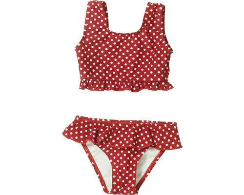Playshoes bikini résistant aux UV rouge pointillé