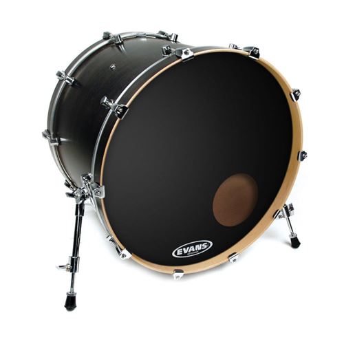 Evans BD20RONX - Peau de résonance de grosse caisse ONYX, 20 pouces