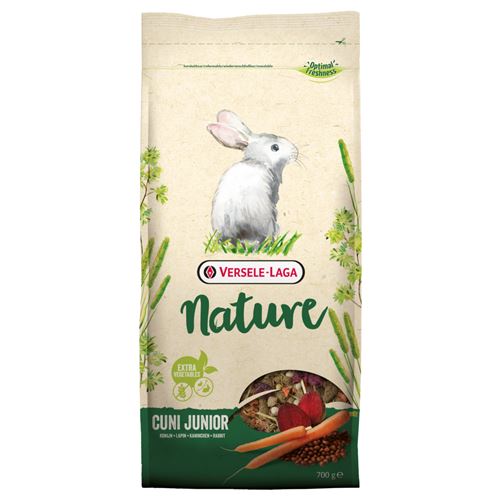 Alimentation Mélange varié et riche en fibres 700G pour lapins (nains) jusqu'à 8 mois - versele-laga - VS-461407