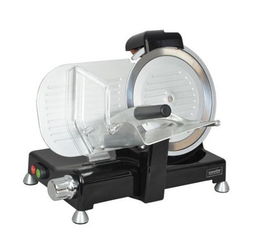 Trancheuse Pro 140w 12,1kg Corps Fonte Alu Lame 25,5cm Inox Protection Kitchenchef - Kcptr250n