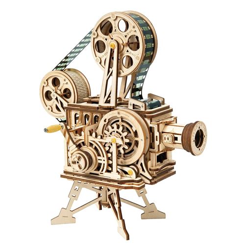 Puzzle DIY Creative 3D En Bois Jeu Assemblage Jouet Cadeau pour Enfant Adulte LK601 - Beige