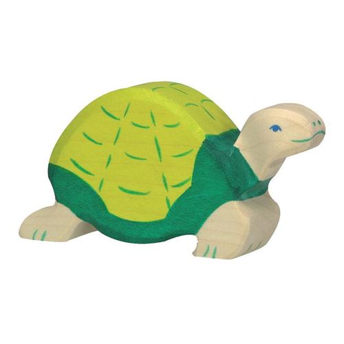 Animaux En Bois Tortue Figurine Holztiger