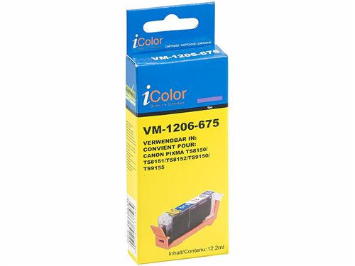 Cartouche compatible Canon CLI-581PB XXL - Bleu photo