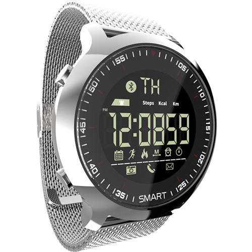 Montre connectée LOKMAT MK18 Argent