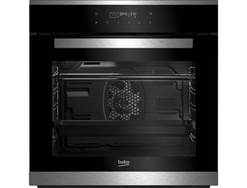 Beko BIE15400XCS - Four - intégrable - niche - largeur : 56 cm - profondeur : 55 cm - hauteur : 60 cm - avec système auto-nettoyant - classe A - acier inoxydable