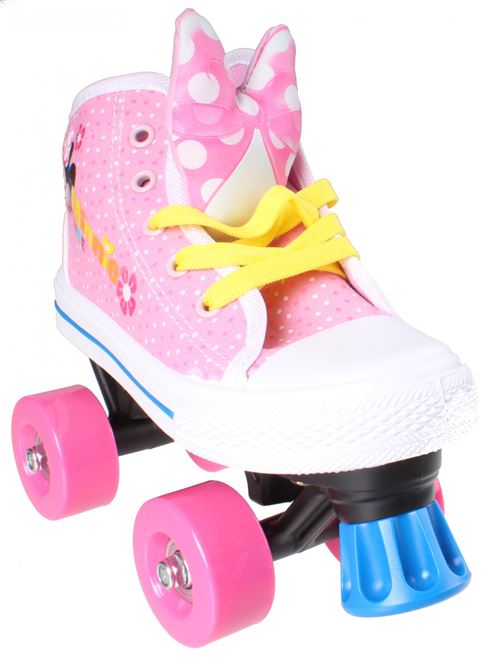 Disney patins à roulettes Minnie Mouse filles rose/blanc
