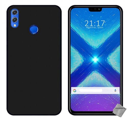 Housse etui coque pochette silicone gel fine pour Huawei Honor 8X verre trempe NOIR htdmobiles Coque et etui telephone mobile Achat prix fnac