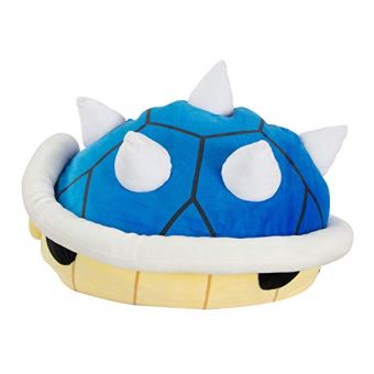 Peluche carapace bleue Mario Kart 40 cm