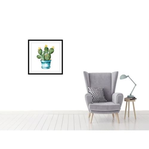 CACTUS Affiche encadrée 50x50cm - Cactus