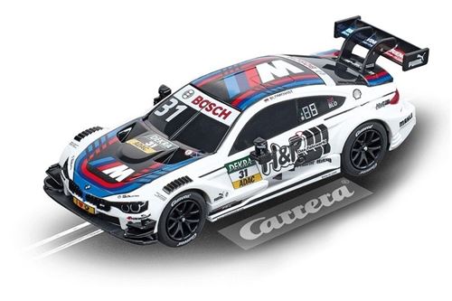 Carrera Voiture de course numérique BMW M4 DTM blanc