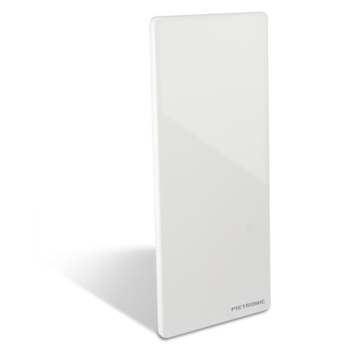METRONIC - antenne intérieure extra plate 50 dB - Blanc