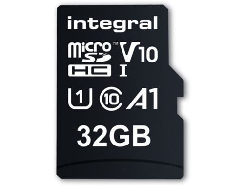 Carte Micro Sdhc Integral Inmsdh 32 G-100 V 10