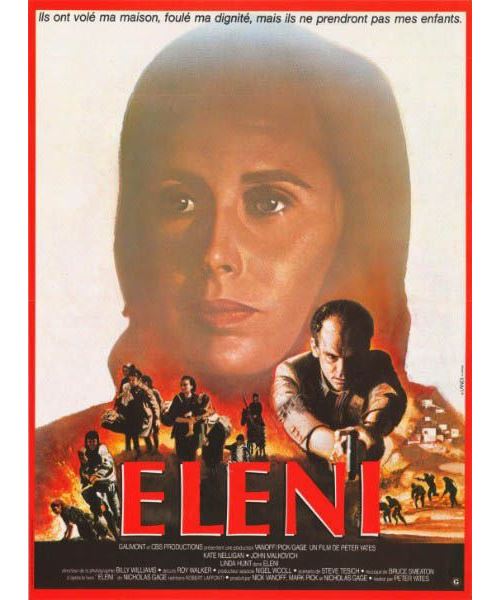 ELENI - 1985 - Kate Nelligan, John Malkovich - 40x60cm - AFFICHE CINEMA ORIGINALE /Pliée