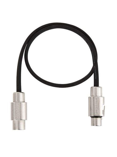 Non Communiqué Noir Rockboard Cable Patch Xlr - 60 Cm - Câbles Pour Pédales