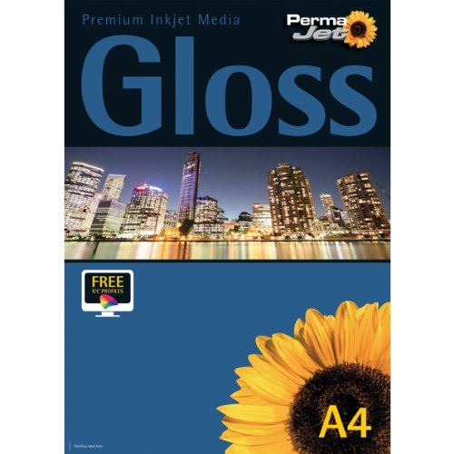 Papier d'impression PermaJet Gloss 50815 271GSM A4 x100