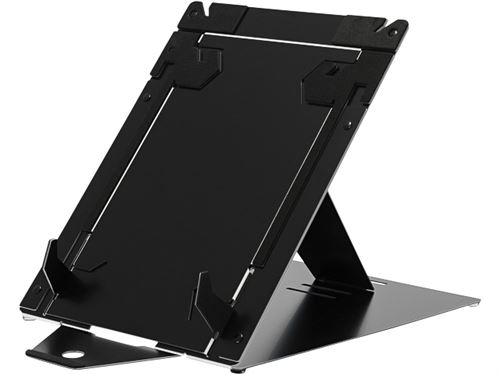 R-Go Tools R-Go Riser Duo, Support pour tablette et ordinateur portable, réglable, noir