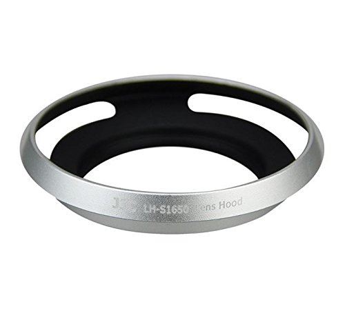 Jjc Lh-s1650 Pz Pare-soleil D'objectif En Métal Pour Sony E 16–50 Mm F3.5–5.6 – Argent