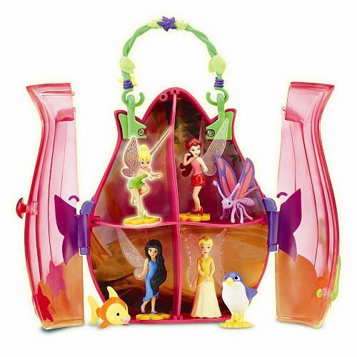 Playmates Toys Disney Fairies Sac à main Tiny Tink Friends - Fleur