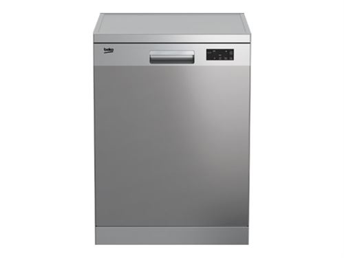 Beko DFN16420X - Lave-vaisselle - hauteur : 85 cm - acier inoxydable