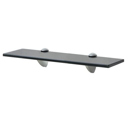 Étagère murale Verre noir 40 x 20 cm 8 mm